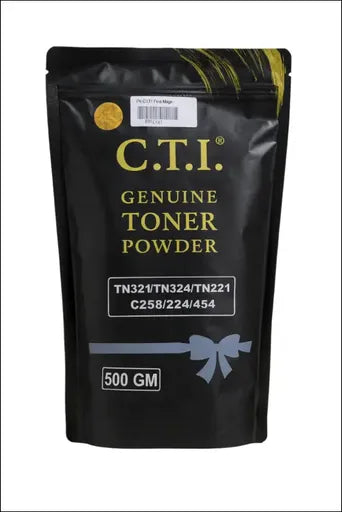 Cti Black Toner 500gm for konica Zc224 C284 C364 - TONERS